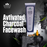 ACTIVATED CHARCOAL FACEWASH FOR NORMAL TO DRY SKIN - Organicbloom.pk